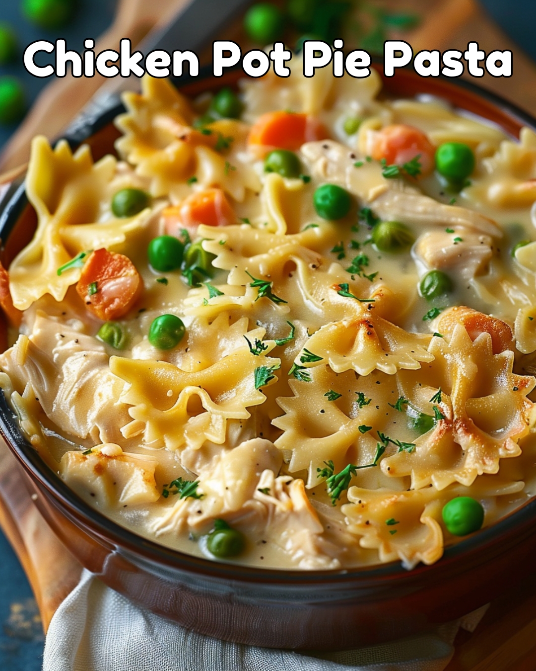 Chicken Pot Pie Pasta