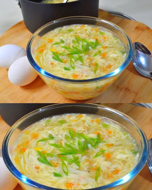 Classic Comfort: Silky Egg Drop Soup