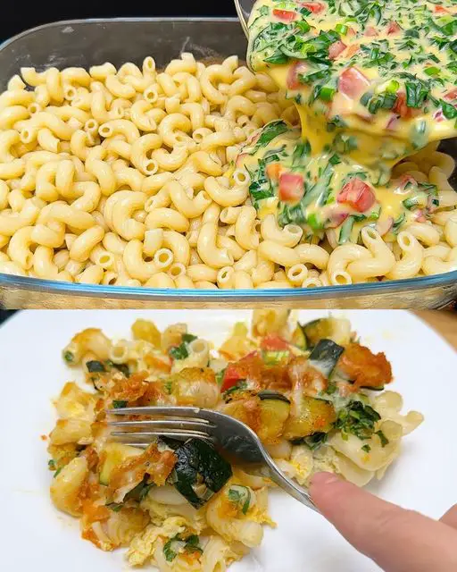 Rustic Harvest Vegetable and Pasta Casserole