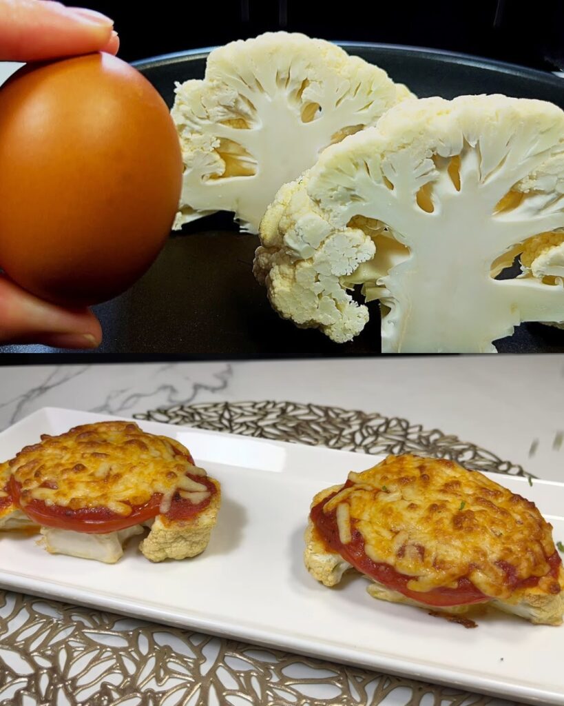 Crispy Cauliflower Cheese Bakes