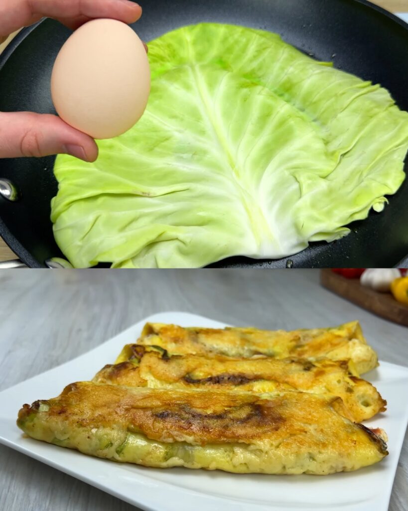 Irresistible Cabbage and Egg Pancakes
