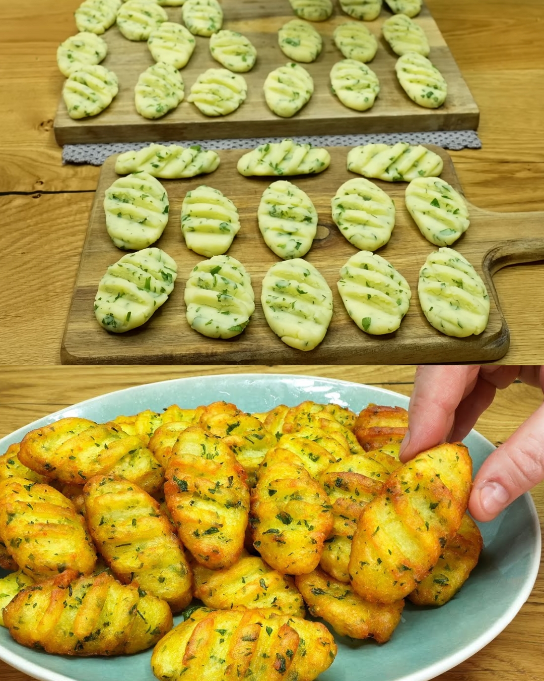 Crispy Potato Fritters with Homemade American Ranch Sauce