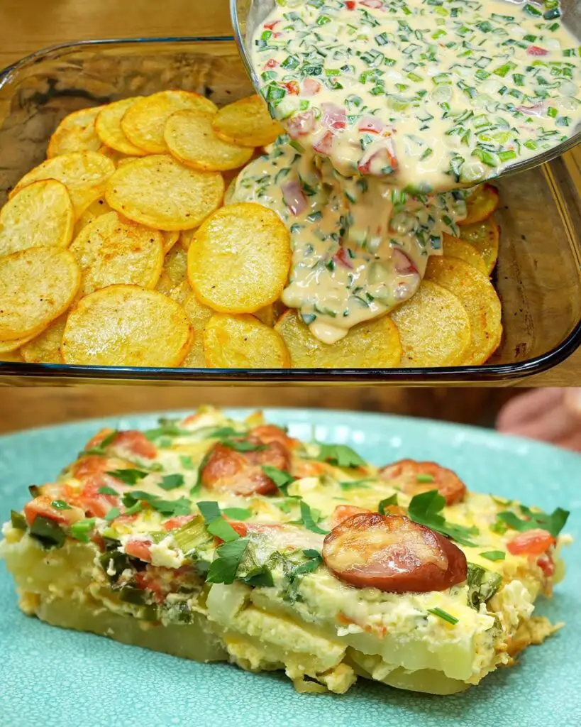 Potato and Egg Dinner Delight: A Comforting Feast for Any Night
