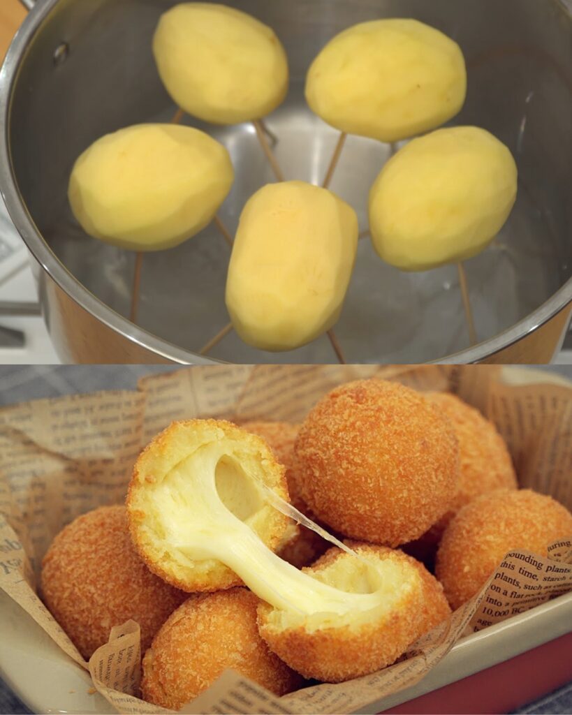 Crispy Potato Cheese Balls: A Cheesy Delight in Every Bite