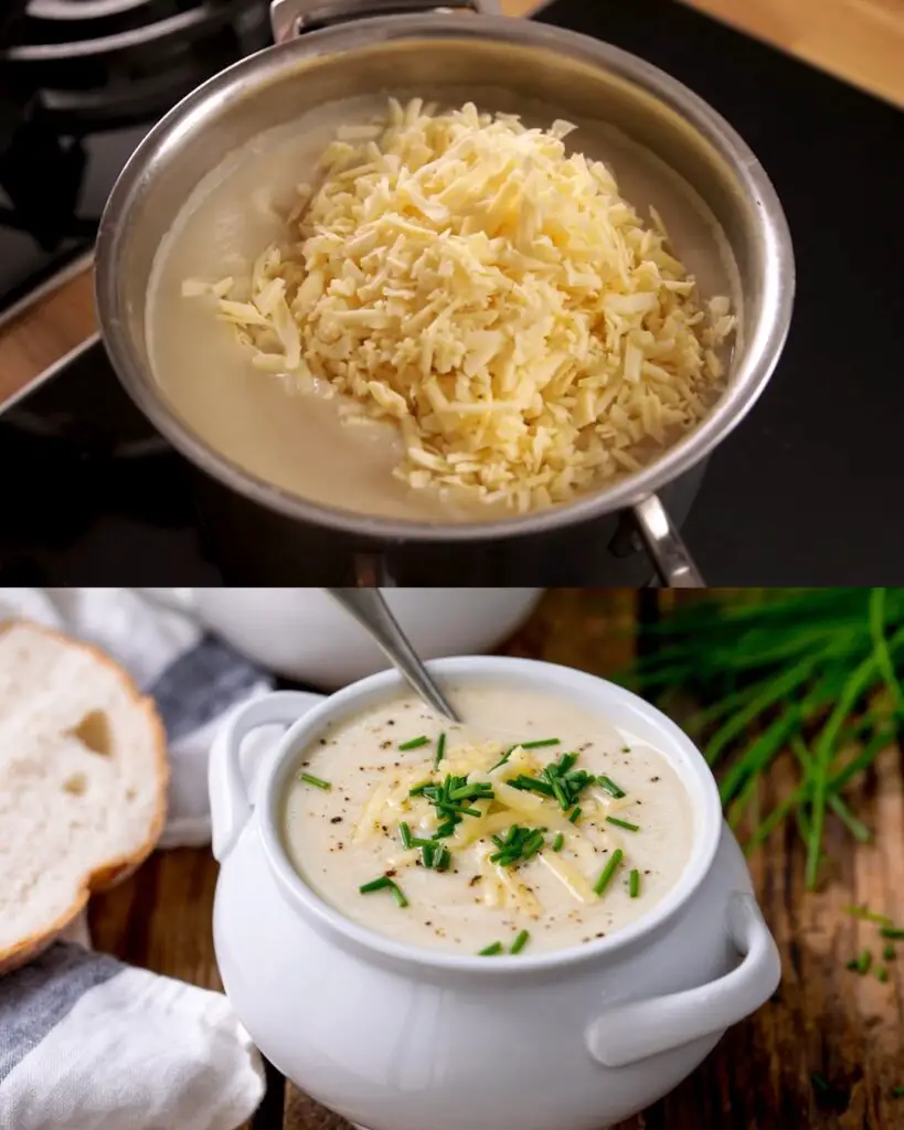 Velvety Cauliflower Elegance: A Delightful Soup Creation