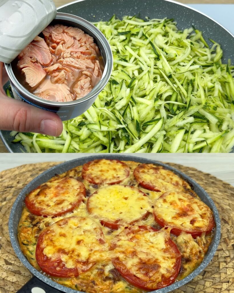 Zucchini and Tuna Bake: A Simple and Nutritious Family Meal
