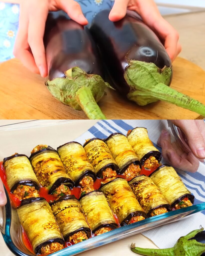 Savory Stuffed Eggplant Rolls: A Mediterranean Delight