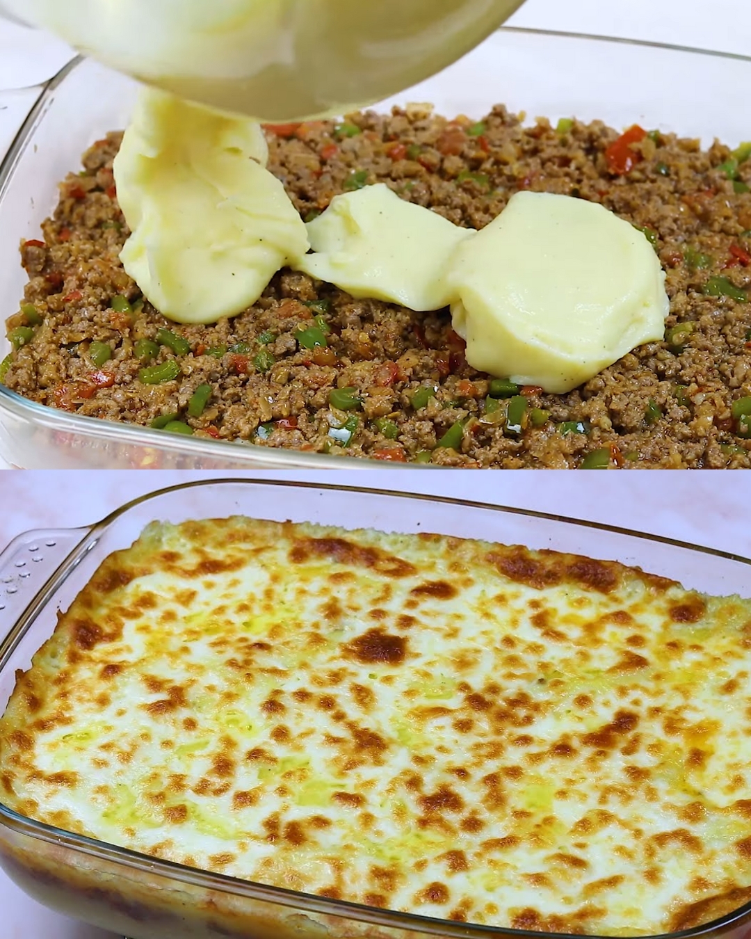 Savor the Comfort: Minced Meat and Mashed Potato Casserole