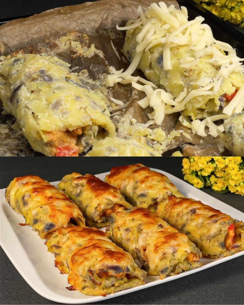 Simply Scrumptious Potato Delight: A Comforting One-Pan Meal finished dish