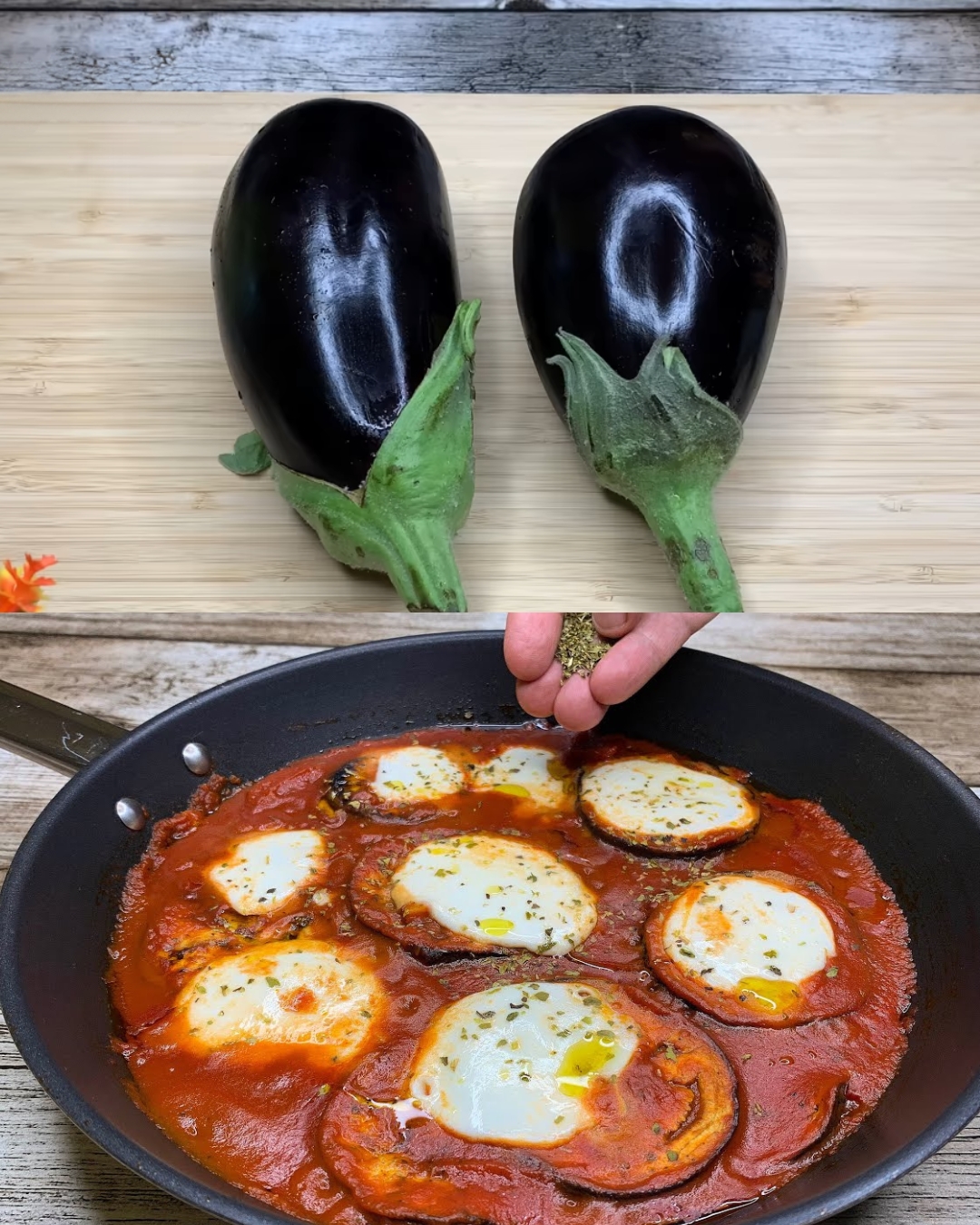 Eggplant Boats on a Fluffy Sea: A Recipe for All Seasons