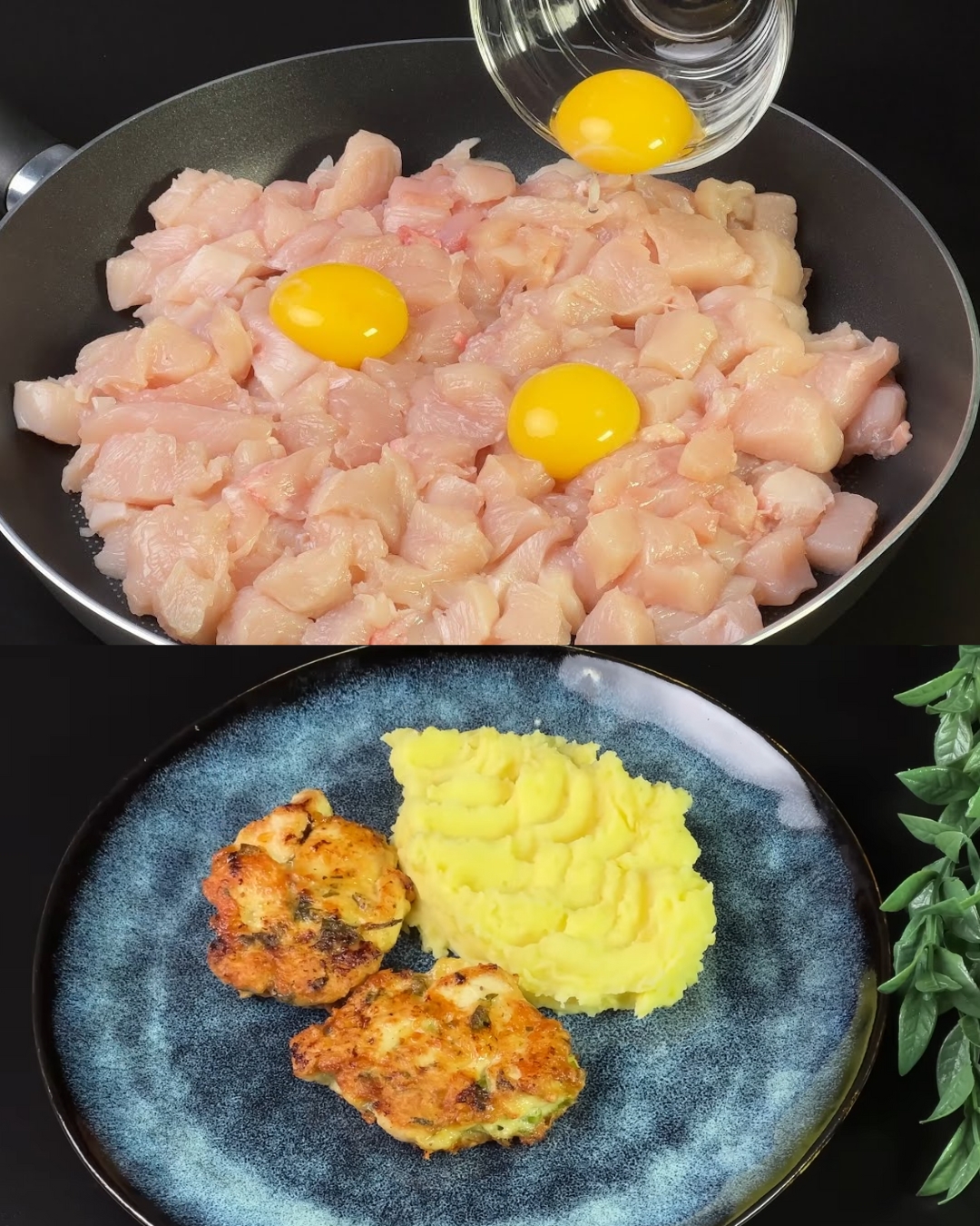 Crispy Chicken Breasts with Creamy Potatoes: A Culinary Delight