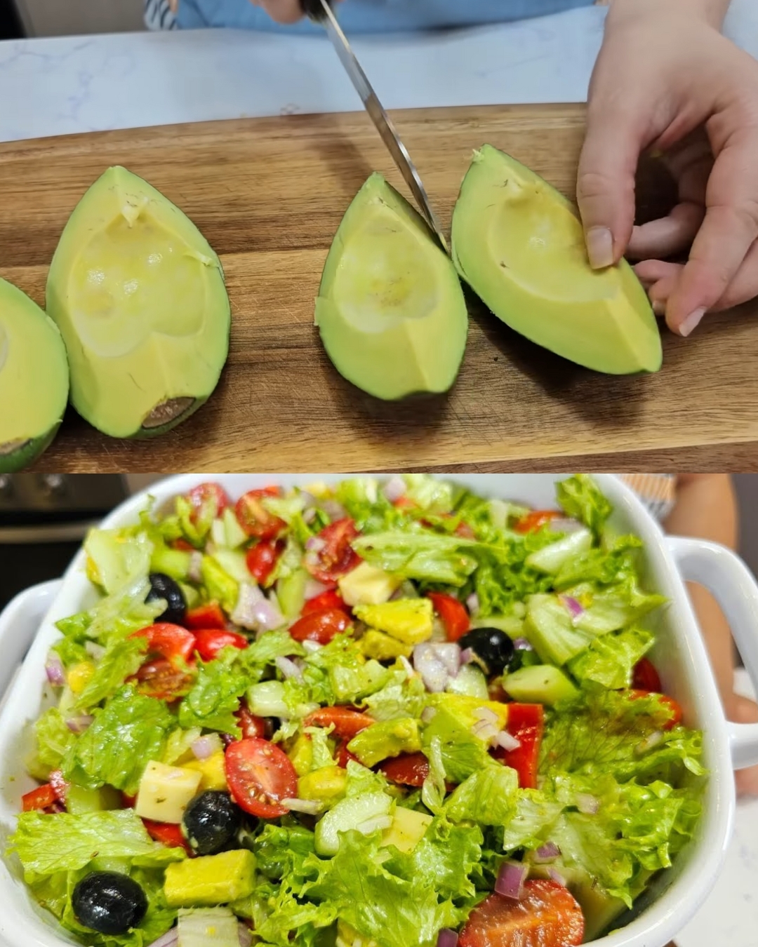 Fresh and Flavorful Mediterranean Salad with Homemade Vinaigrette