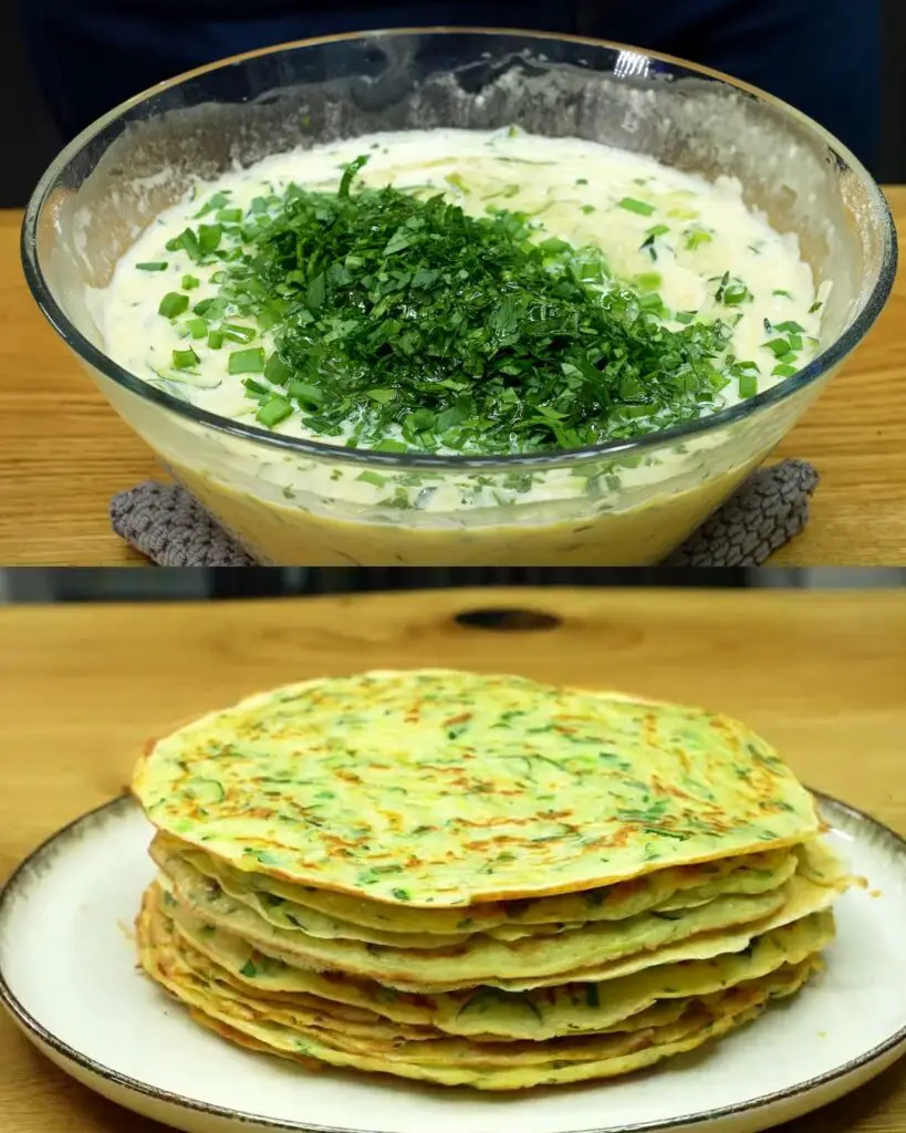 Savory Zucchini and Potato Fritters with Optional Bacon