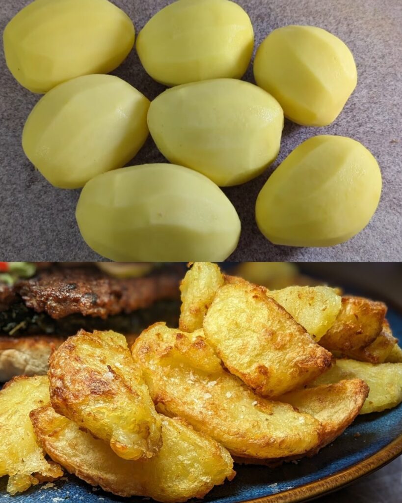 Crispy Air-Fried Potato Delight finished dish