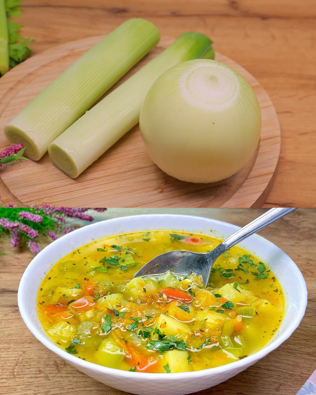 Hearty Vegetable Soup with Homemade Croutons: A Comforting Delight
