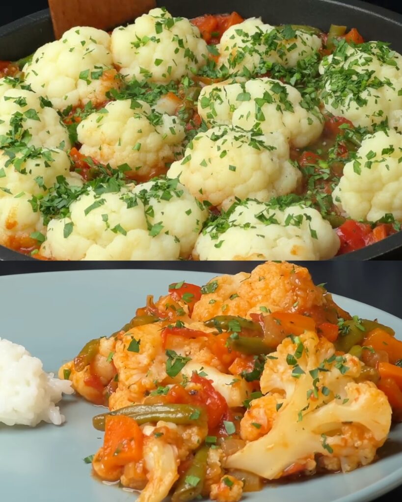 Cauliflower and Mixed Vegetable Sauté Recipe