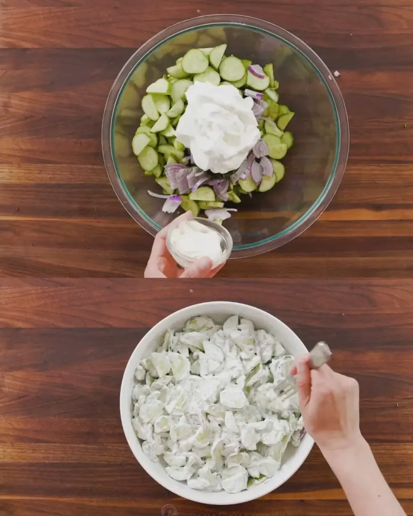 Refreshing Creamy Cucumber Salad: A Summertime Delight