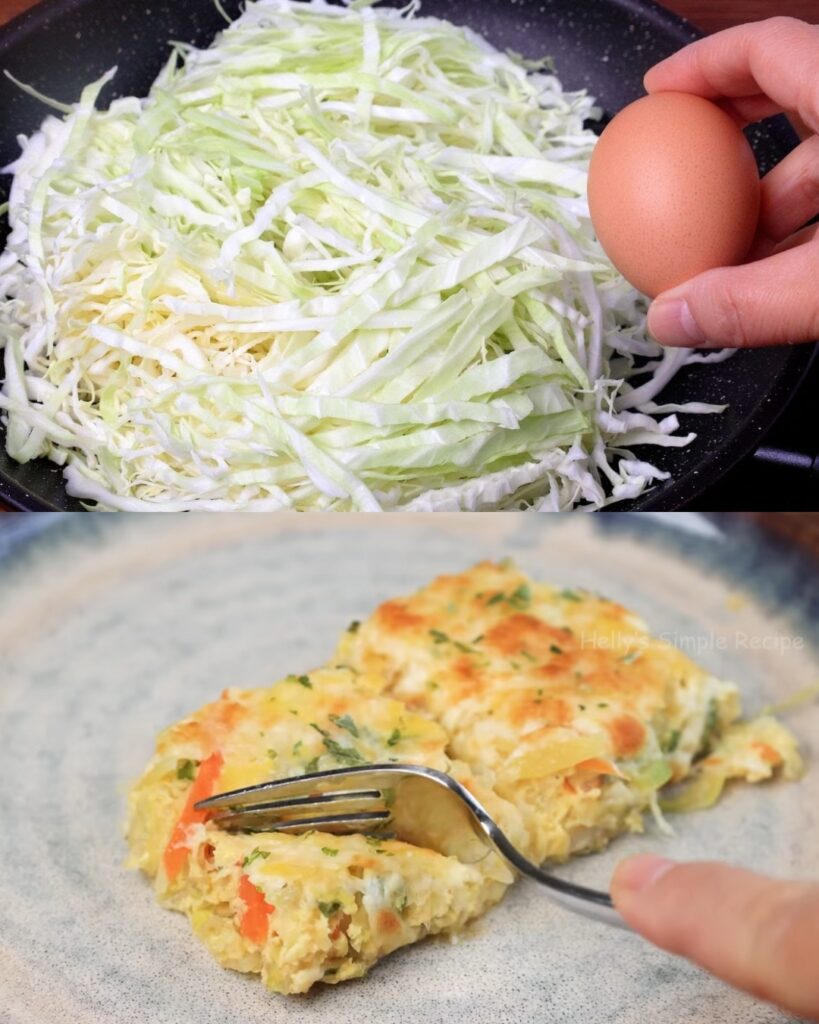 Savory Cabbage and Egg Skillet: A Wholesome One-Pan Meal