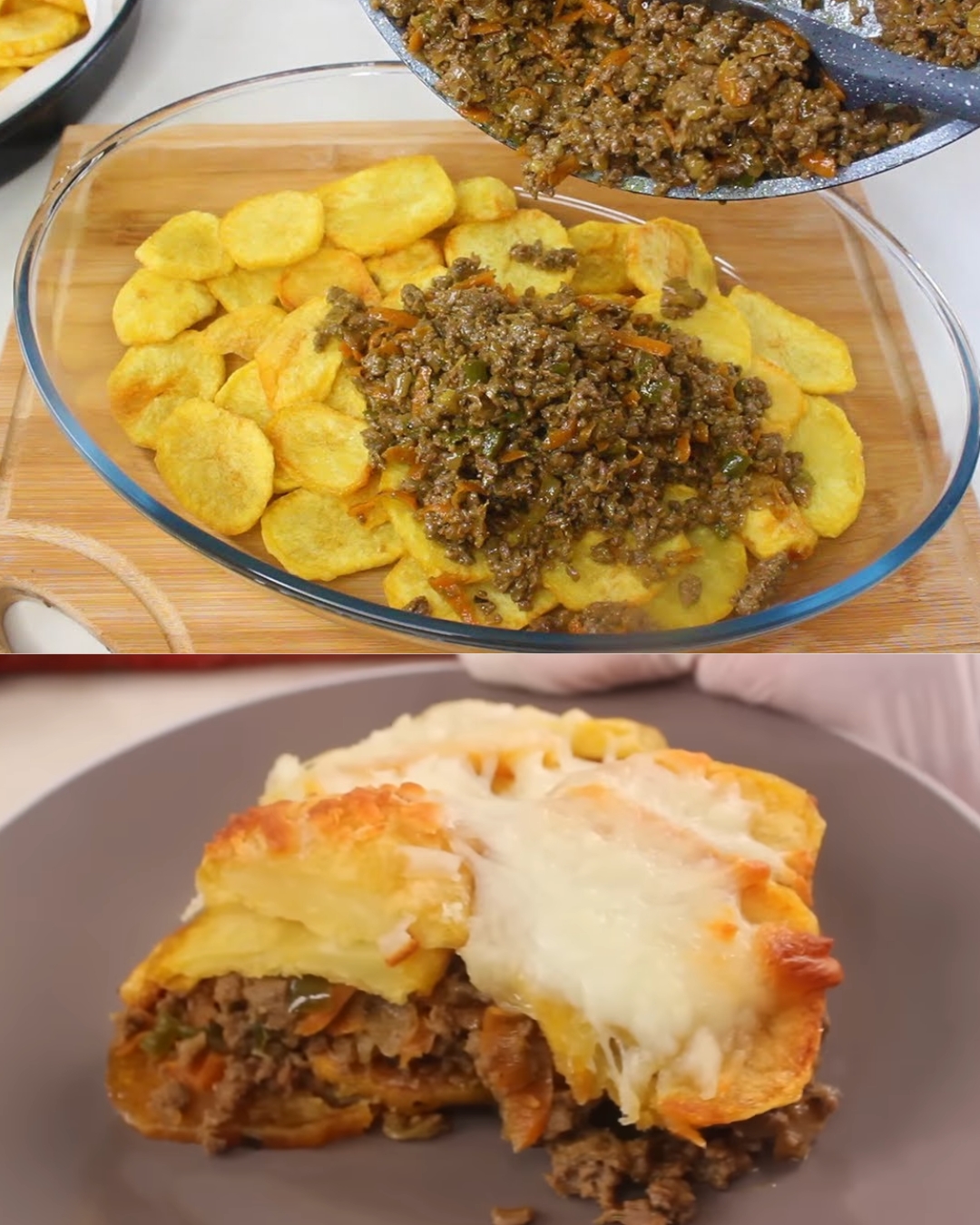Hearty Beef and Potato Bake: A Comforting Family Favorite