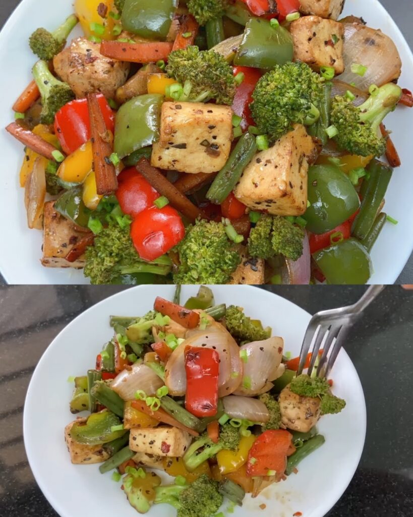 Healthy Vegetable Stir-Fry: A Quick and Delicious Dinner Option finished dish