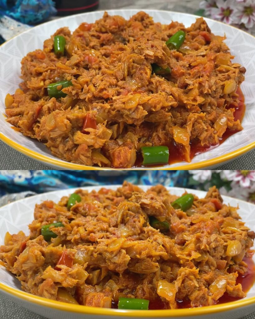 Savory Tuna Fish Curry with Aromatic Spices and Creamy Coconut Milk