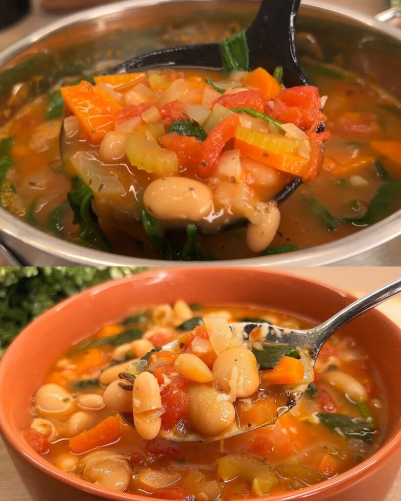 Hearty Tuscan White Bean and Spinach Soup: A Nutritious Comfort Food Delight