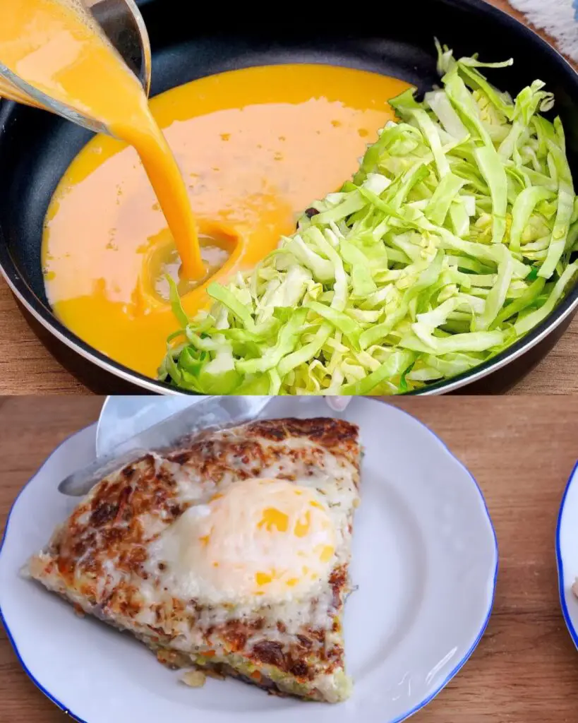 Delicious Cabbage and Vegetable Frittata Recipe