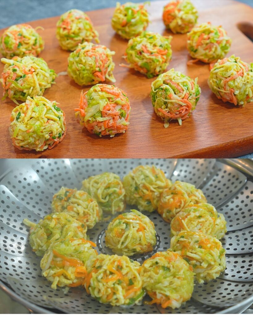 Steamed Cabbage and Carrot Pancakes: A Nutritious and Flavorful Delight