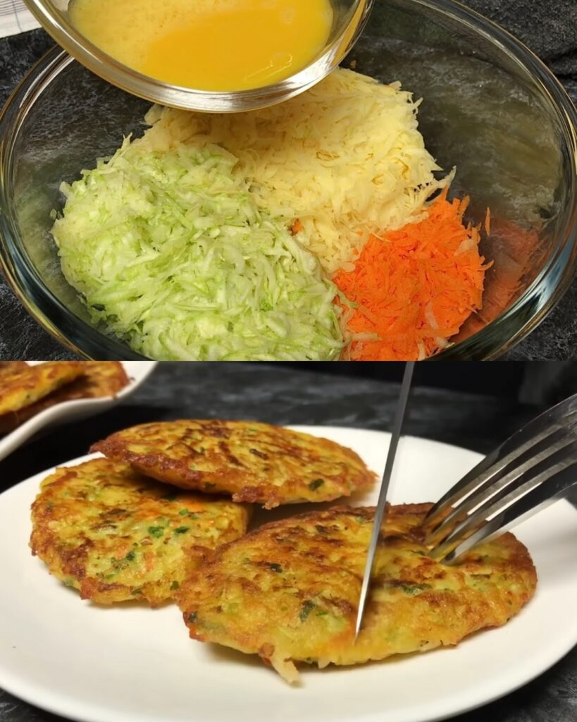 Vegetable Fritters Recipe finished dish