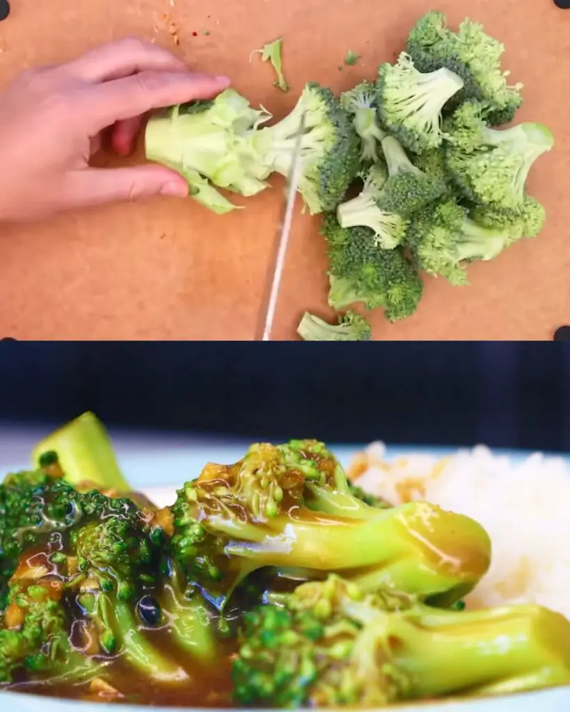 Broccoli in Garlic Sauce