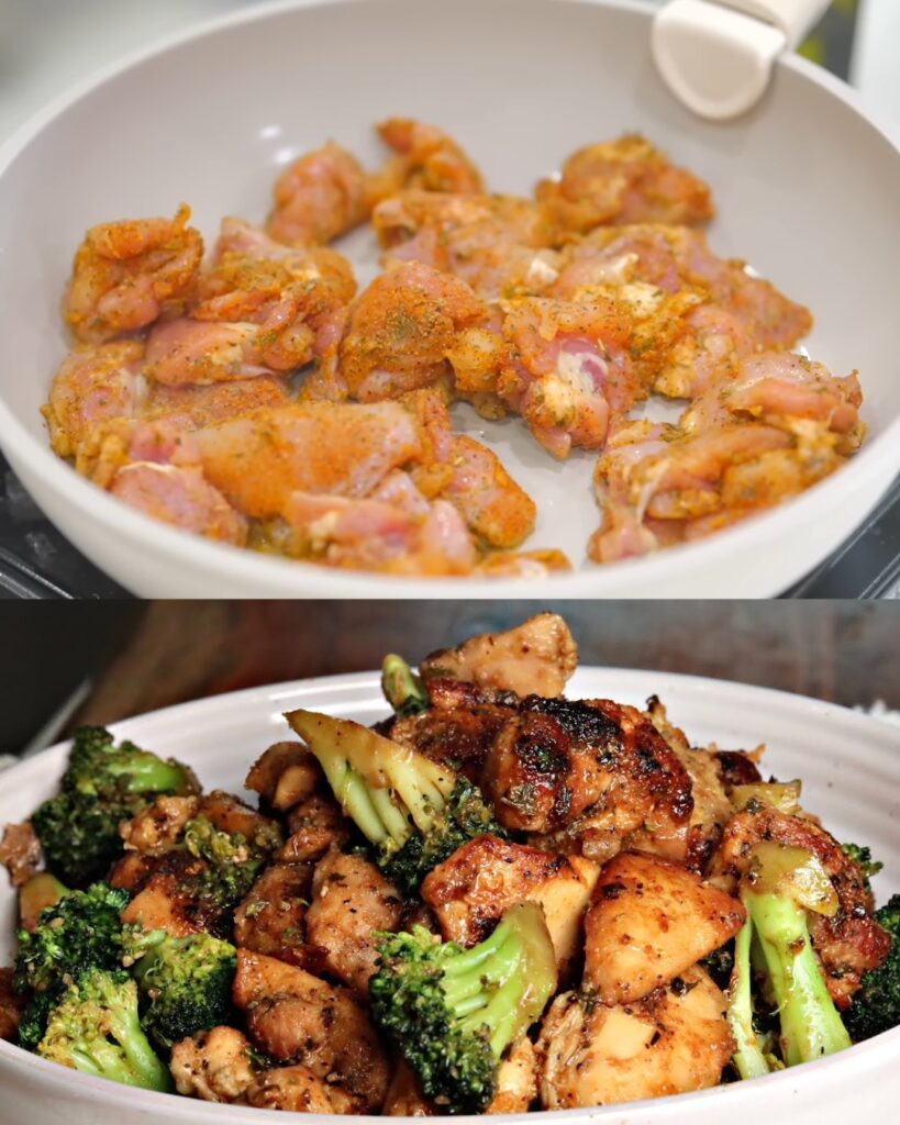 Quick and Easy Chicken and Broccoli Stir-Fry: A Flavorful Weeknight Meal finished dish