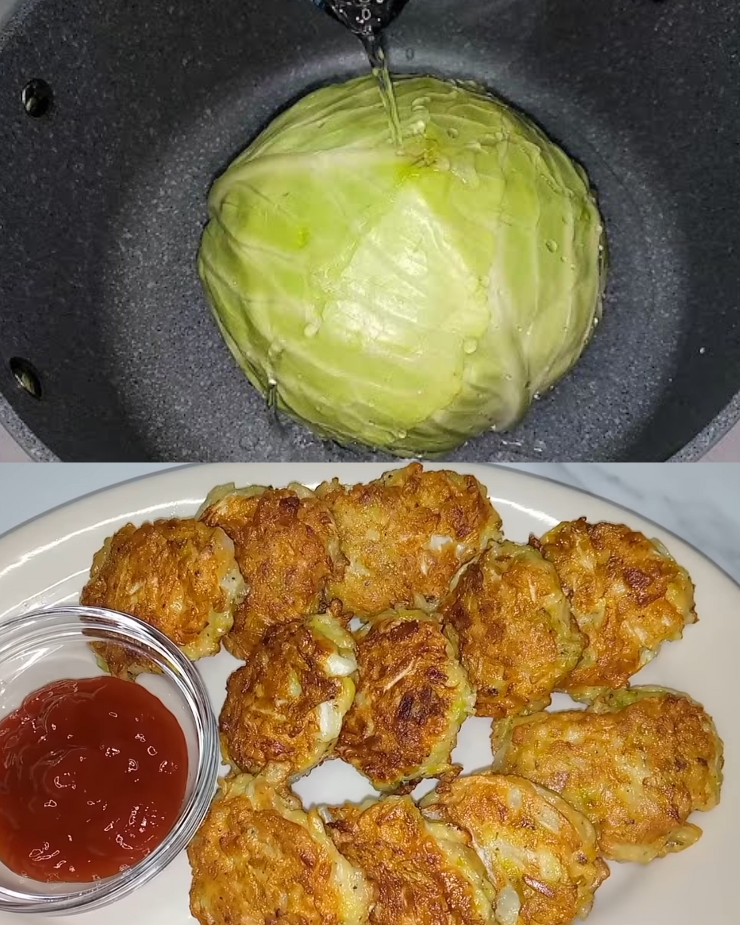 Savory Cabbage Pancakes