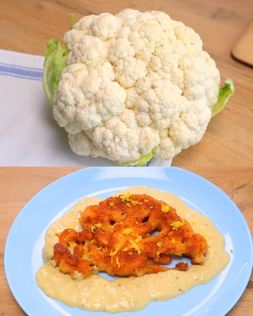 Cauliflower and Egg Skillet with Herb-Roasted Potatoes finished dish