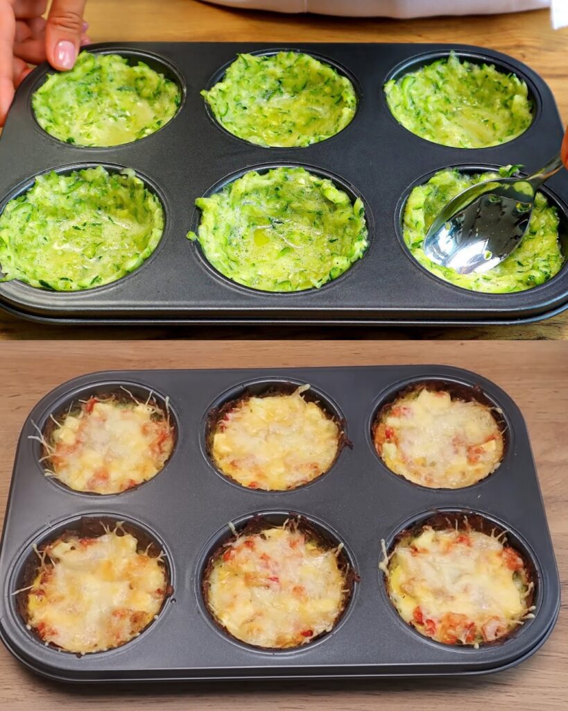 Baked Zucchini and Vegetable Medley with Fresh Cucumber Herb Sauce finished dish
