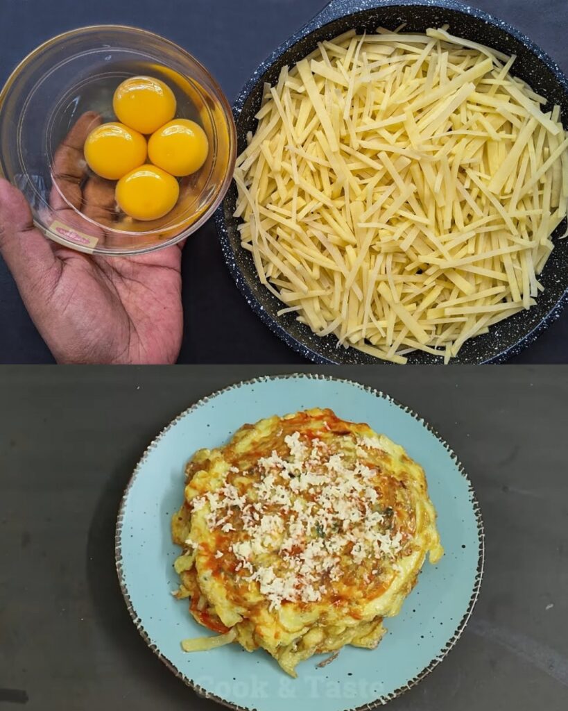Classic Potato and Egg Omelette