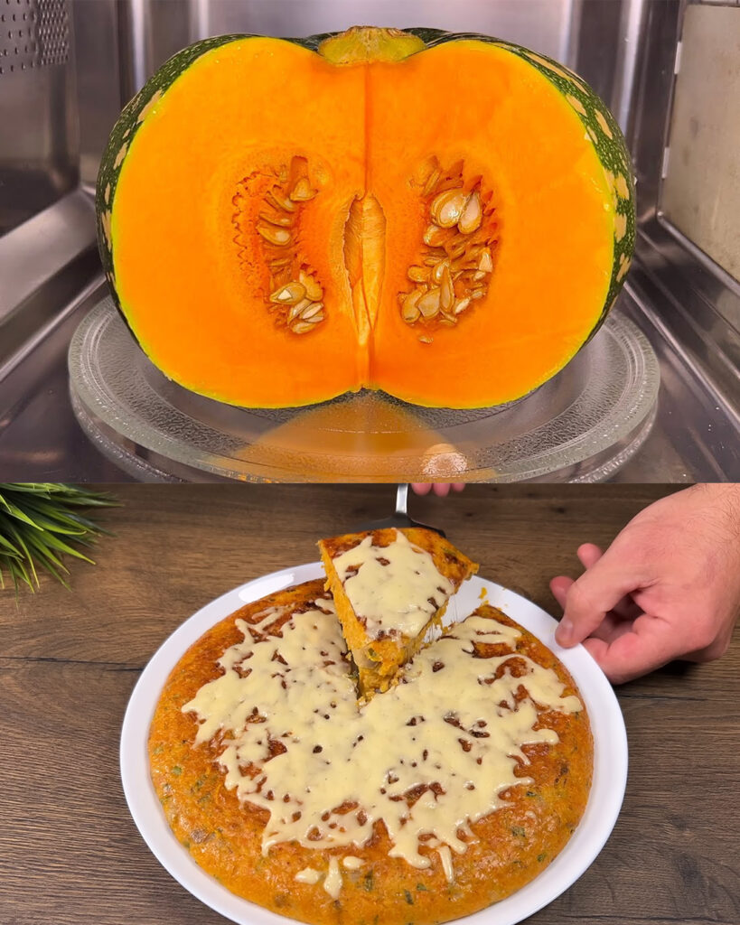 Pumpkin and Vegetable Frittata with Yogurt Sauce finished dish