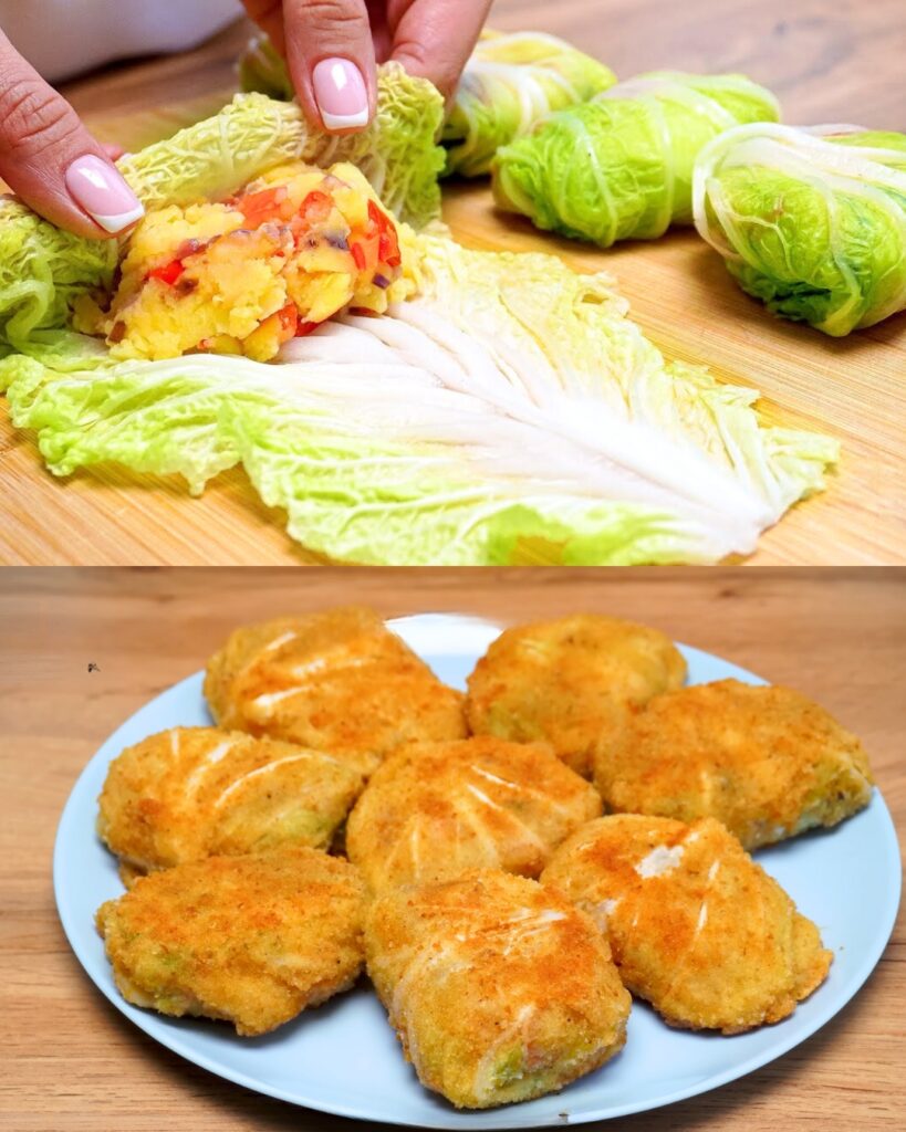 Crispy Chinese Cabbage Rolls