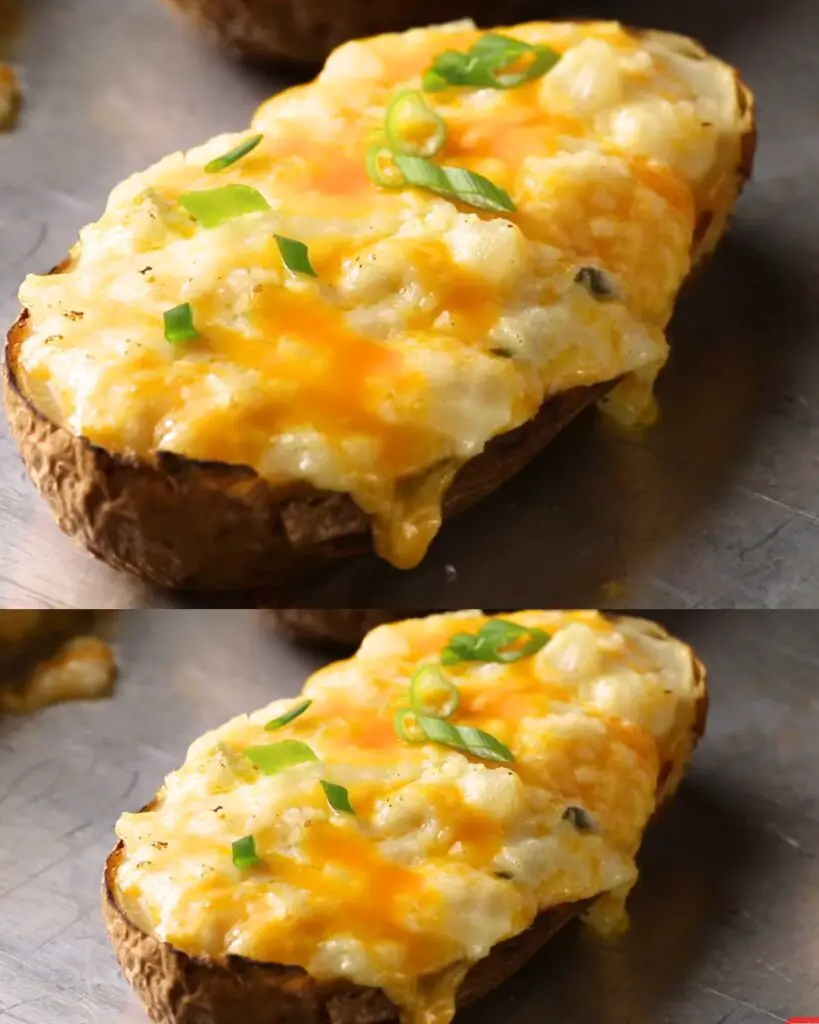 Cheesy Stuffed Baked Potatoes