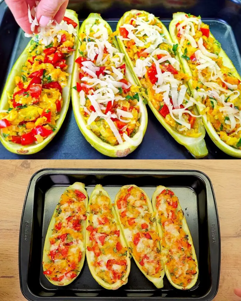 Stuffed Zucchini Boats: A Flavorful and Nutritious Delight
