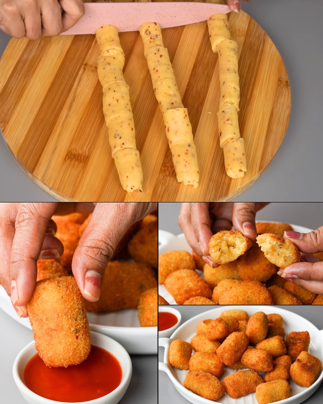 Crispy Potato Snacks