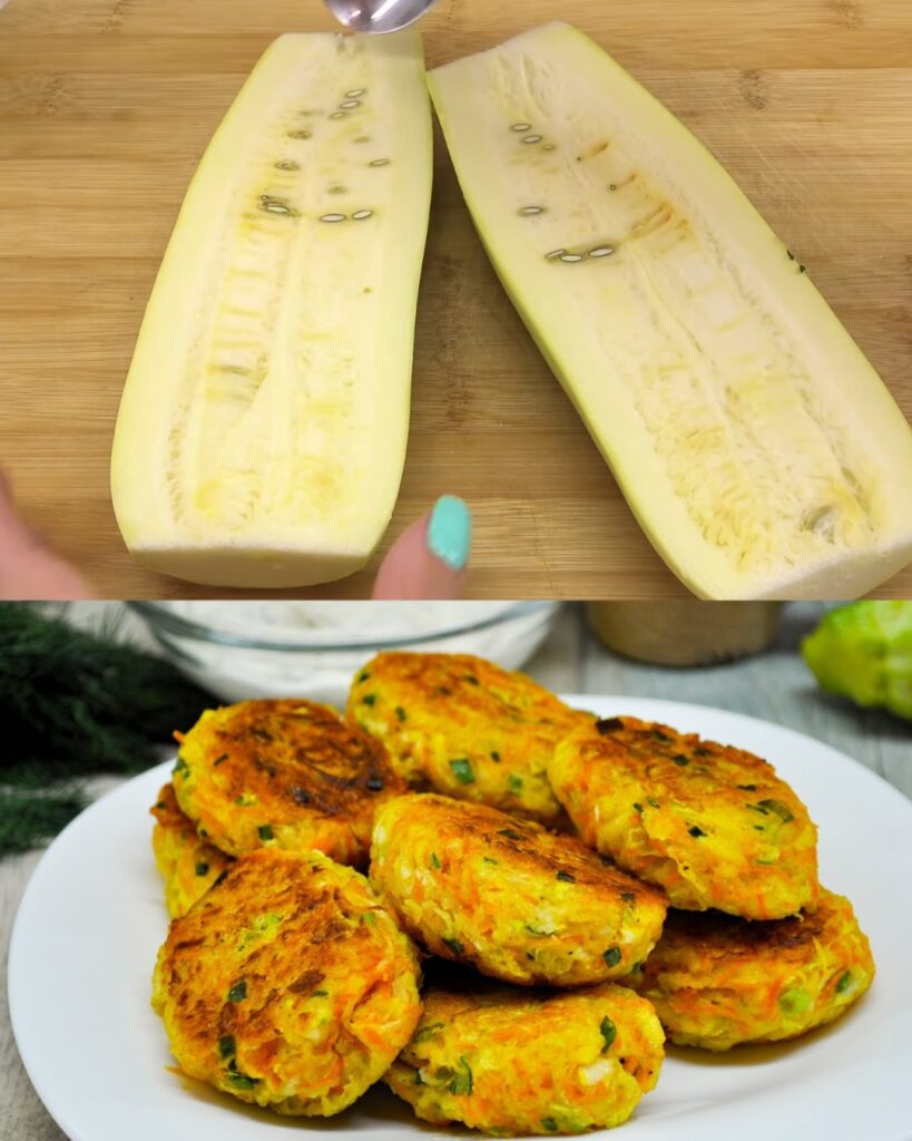 Courgette Chops with Creamy Sauce