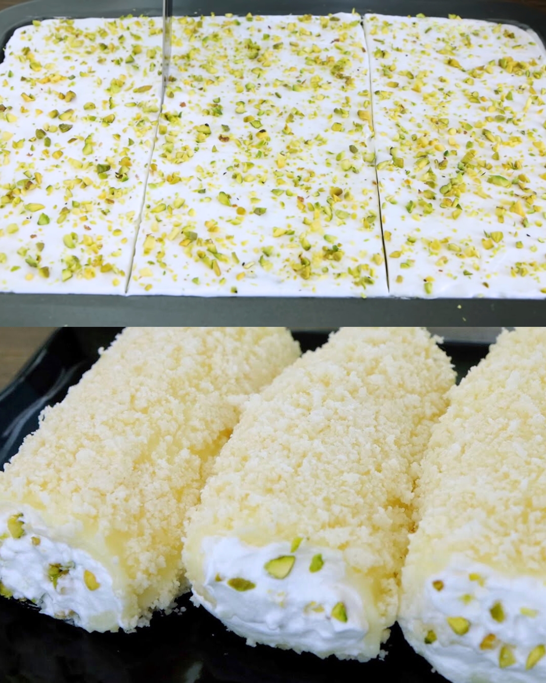 Creamy Pistachio Milk Pudding