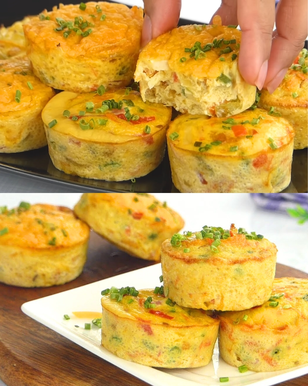 Savory Chicken Sausage and Veggie Egg Muffins