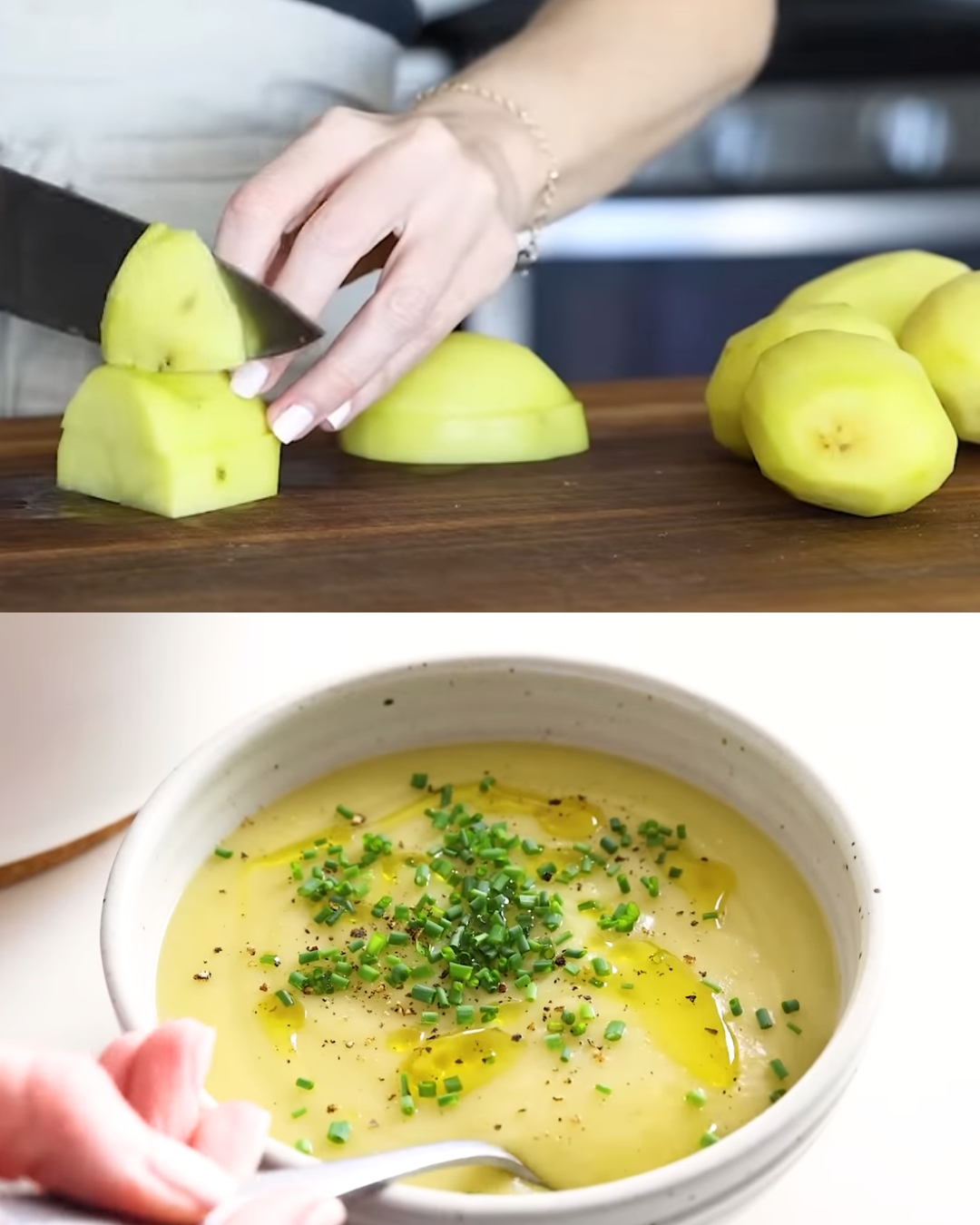 Creamy Leek and Potato Soup - Greenku Recipes