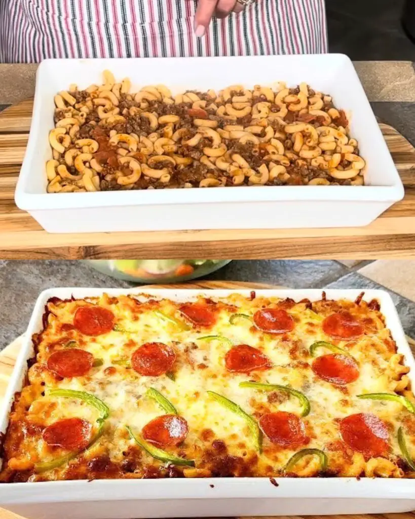 Everybody’s Favorite Pizza Casserole Recipe