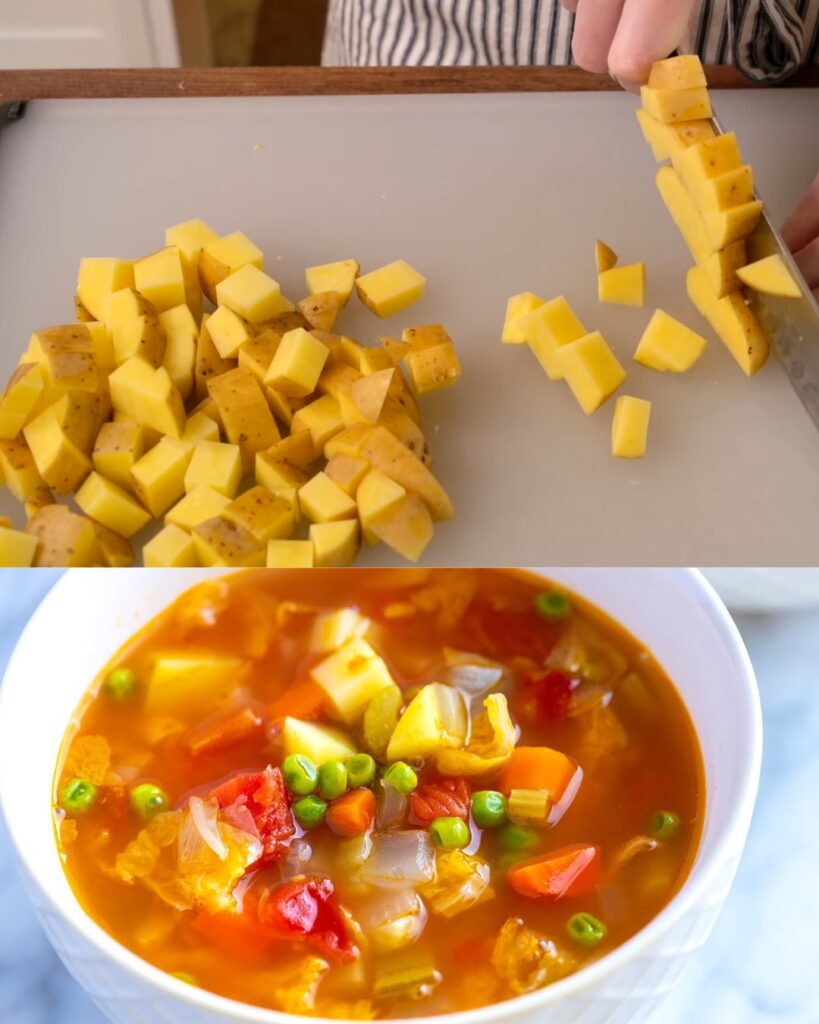 Quick and Easy Homemade Vegetable Soup Recipe