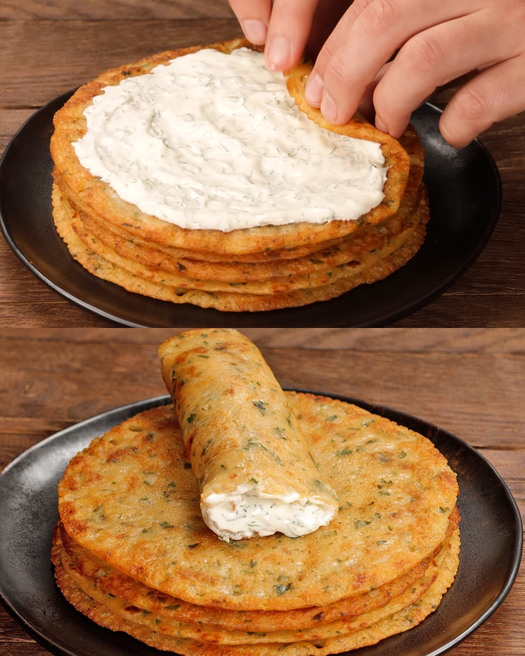 "Unbelievably Delicious Vegetable Pancake"