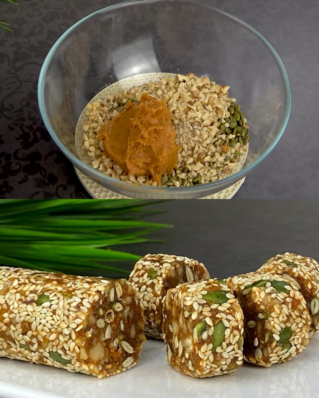 No Sugar Nutty Fruit Energy Rolls
