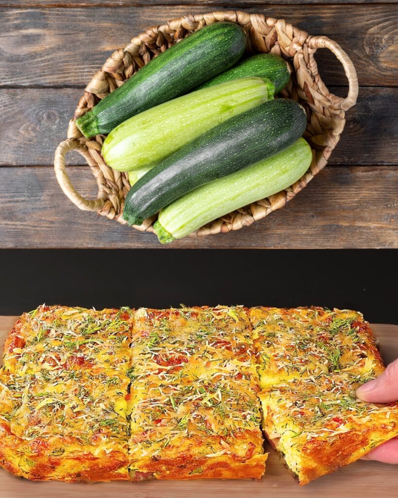Savory Zucchini and Bacon Bread finished dish