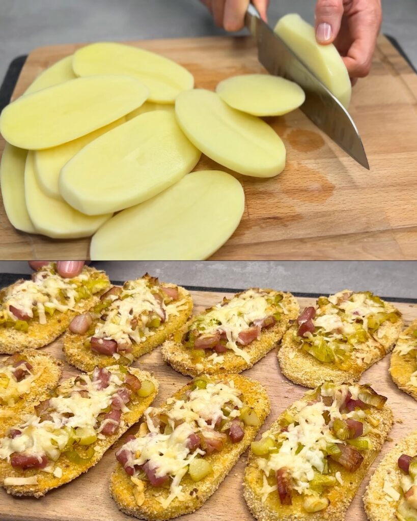 Potato and Leek Bake finished dish